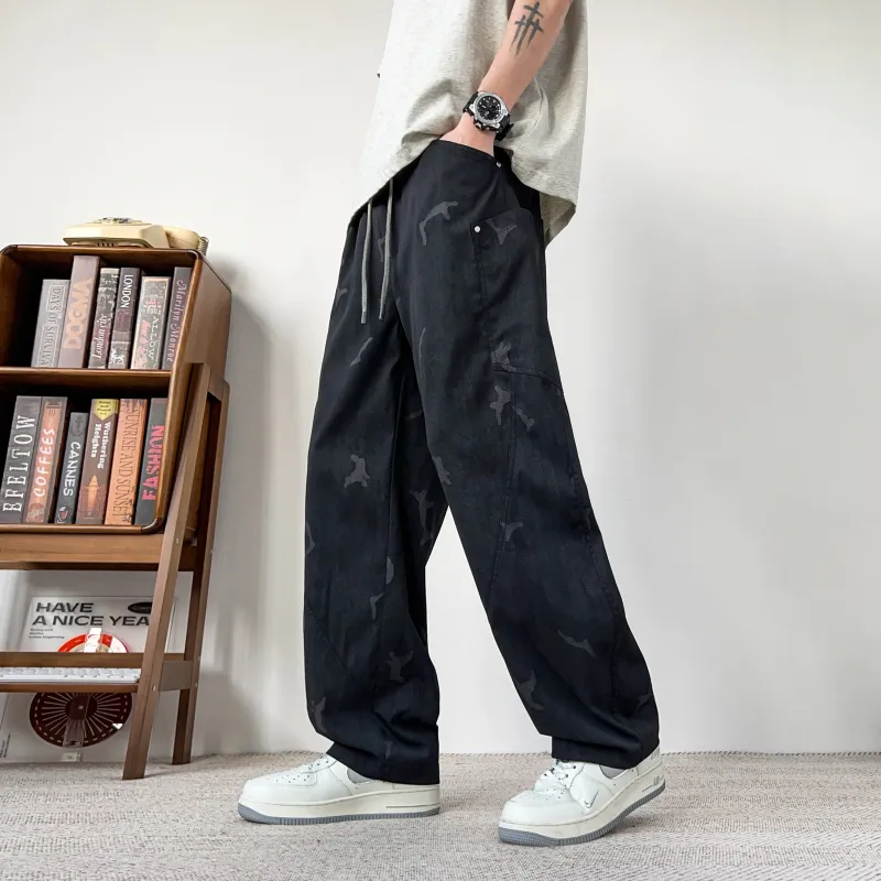 JUNGLE PANDA Cargo Pants Unisex-14