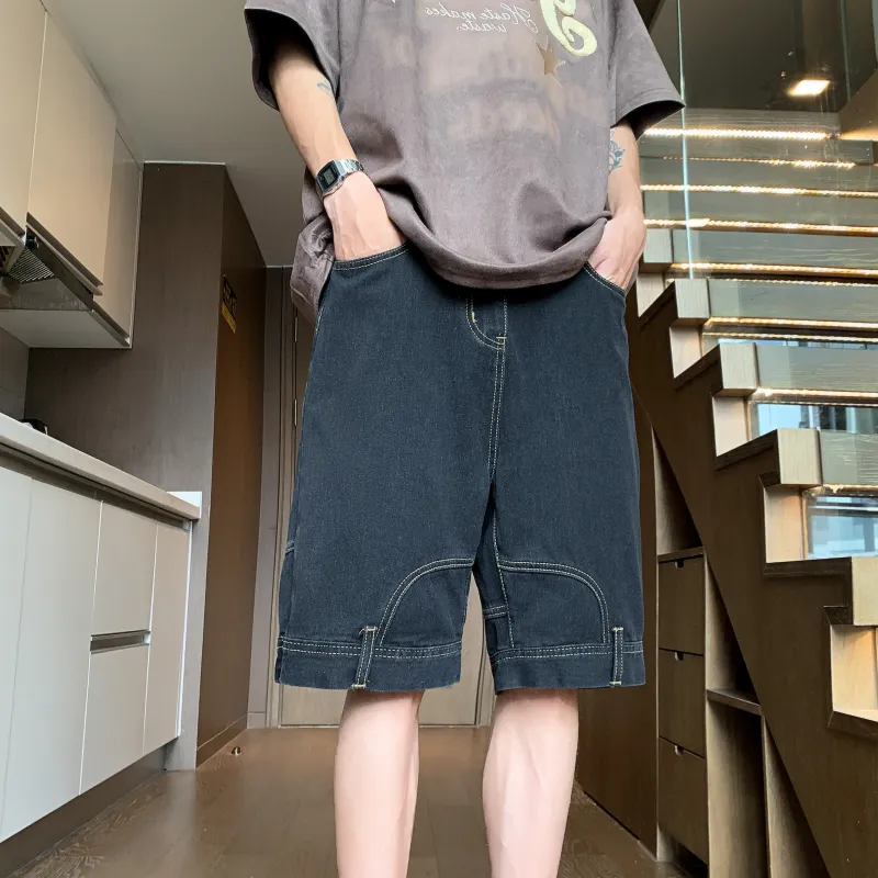JUNGLE PANDA Denim Shorts Unisex-4