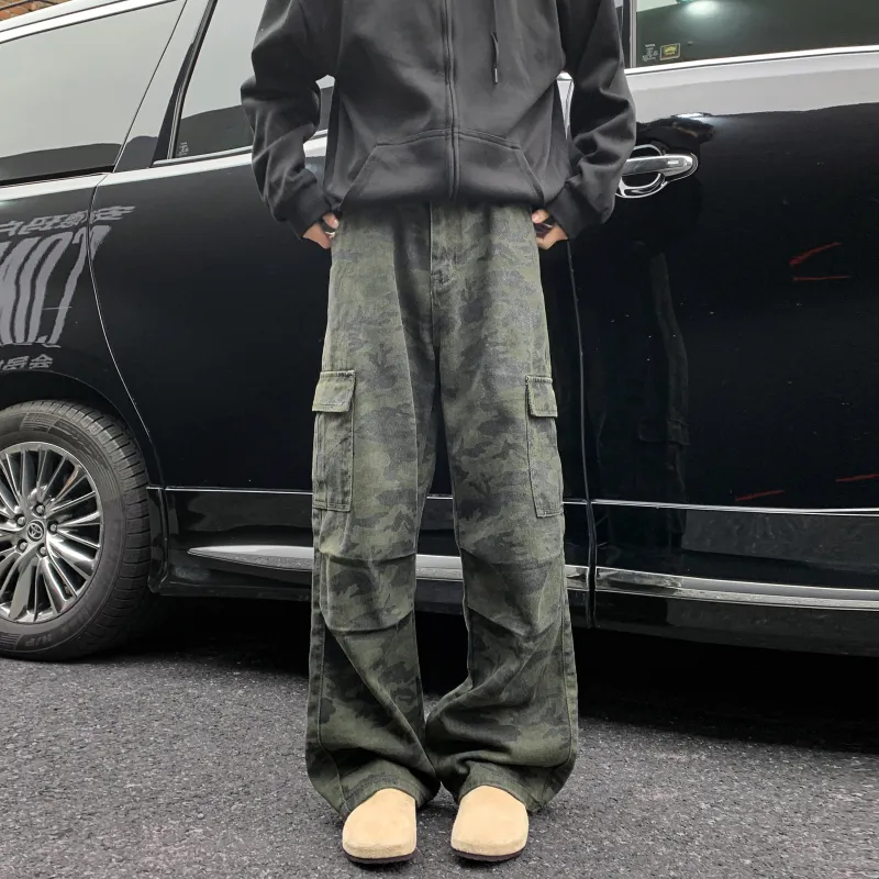 JUNGLE PANDA Cargo Pants Unisex-2