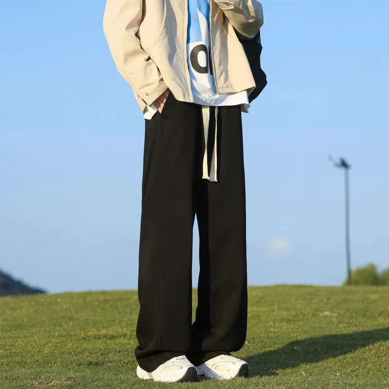 PAINT STAIN Knitted Sweatpants Unisex-125