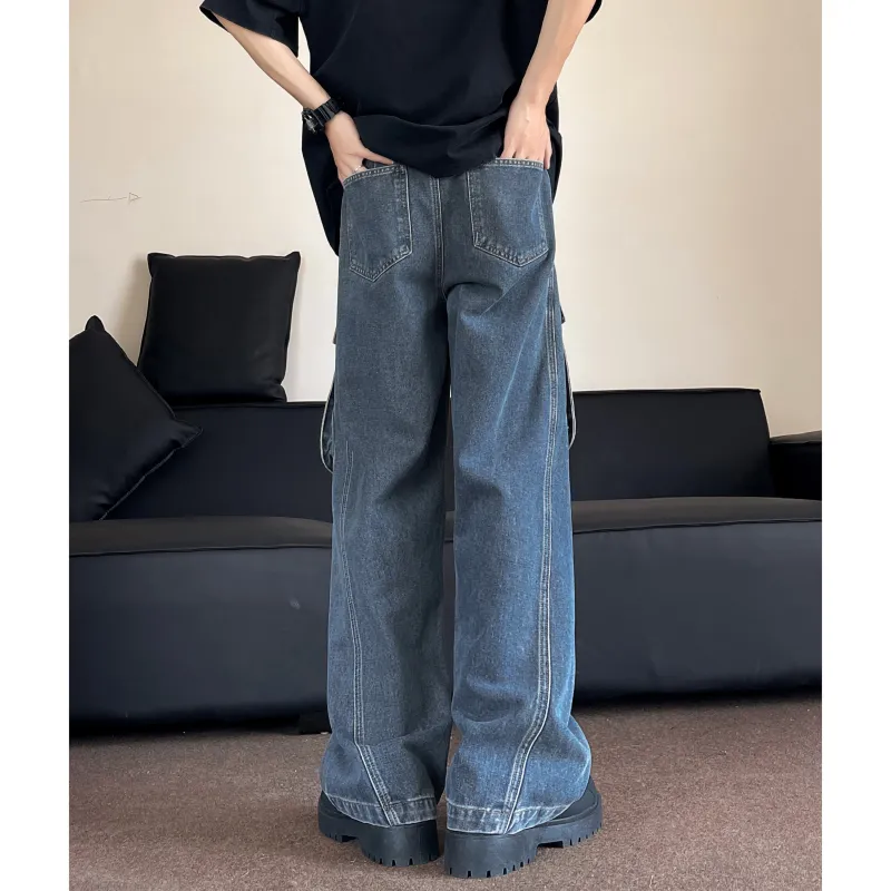 JUNGLE PANDA Jeans Unisex Black-9