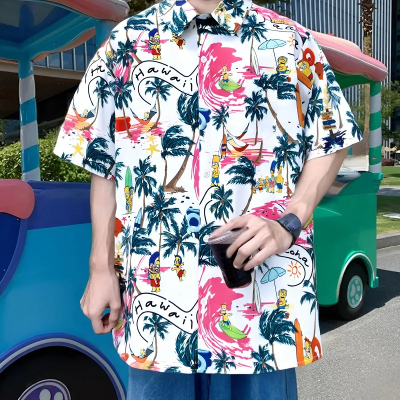 JUNGLE PANDA Shirts Unisex White-5