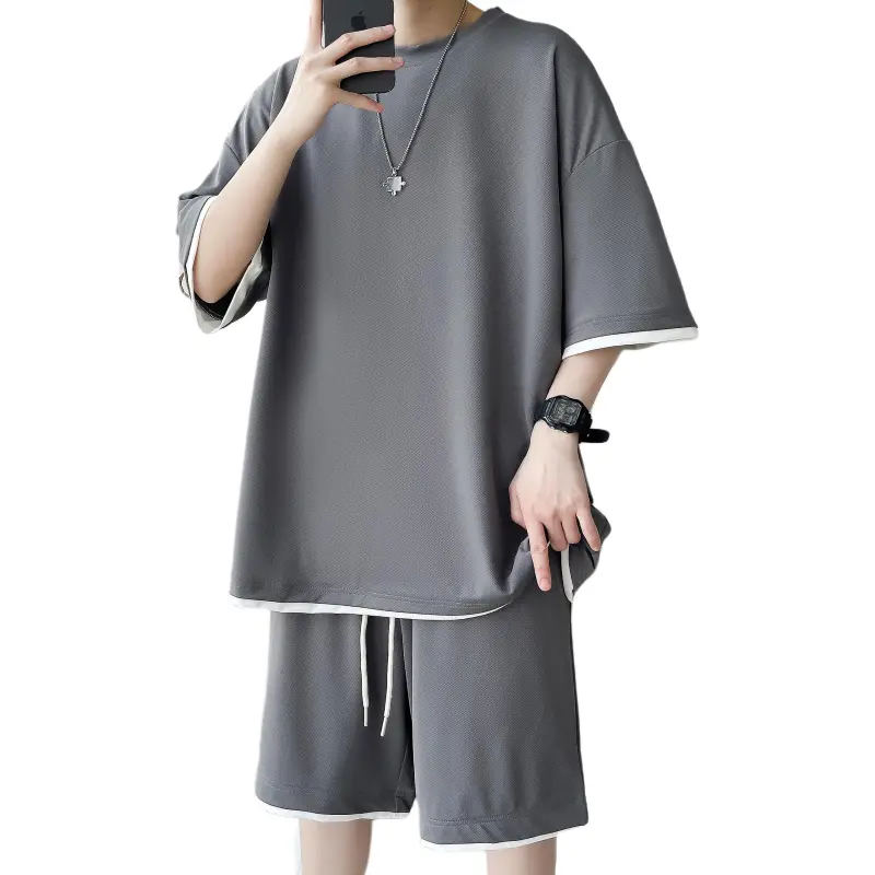 JUNGLE PANDA Casual Sportswear Unisex 2 Piece Set-21