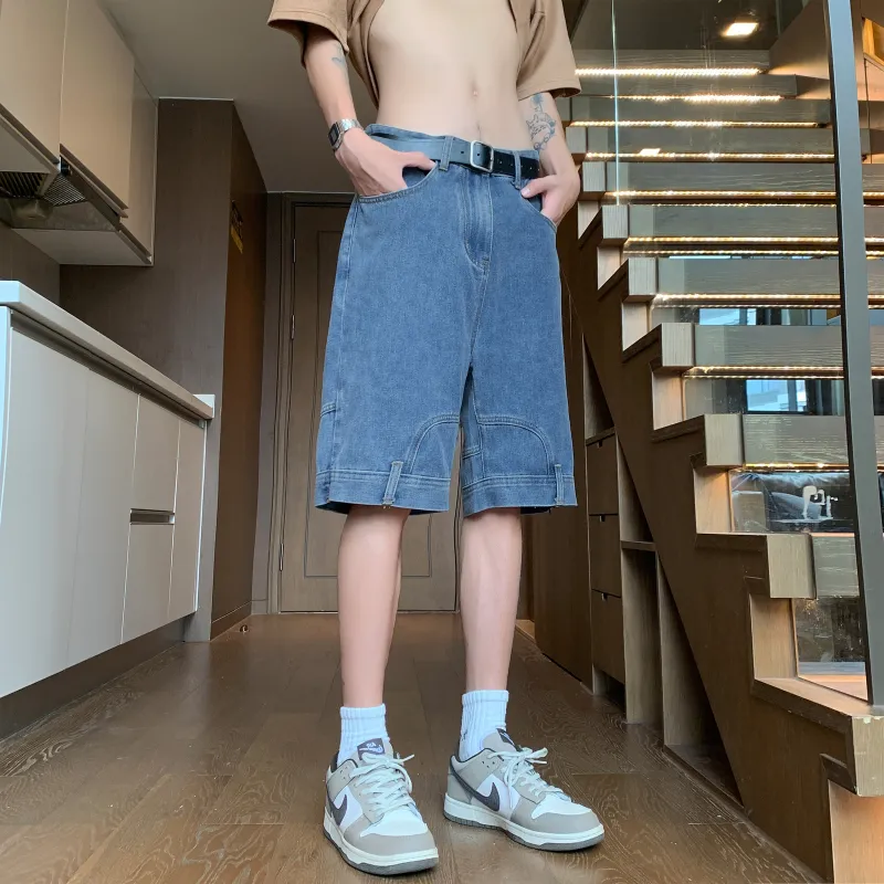 JUNGLE PANDA Denim Shorts Unisex-10