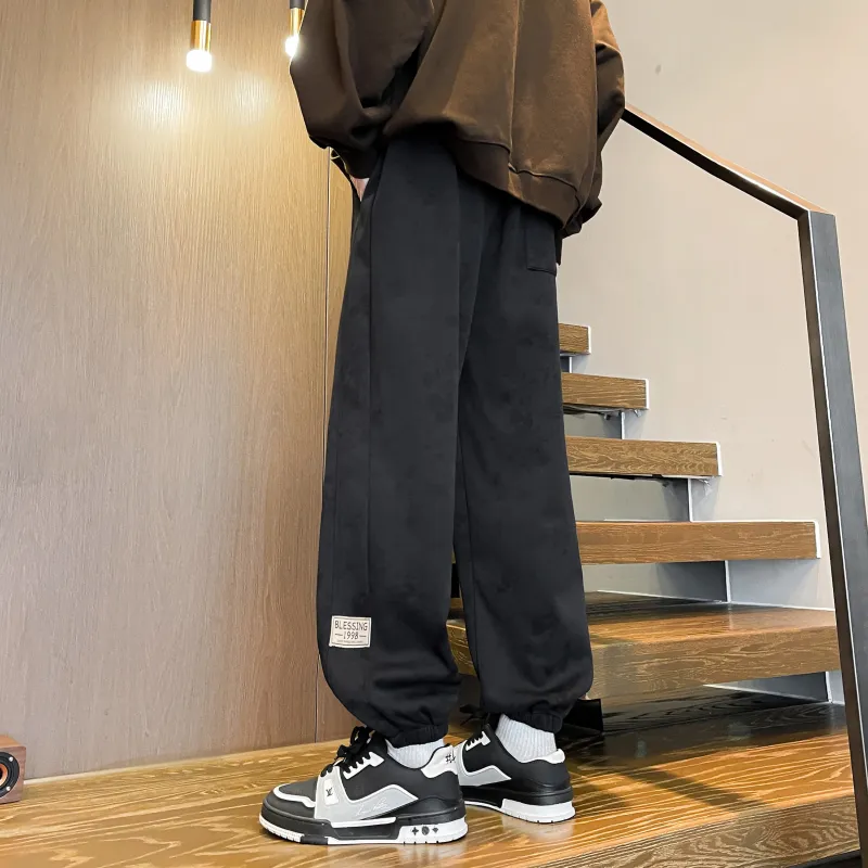 JUNGLE PANDA Knitted Sports Pants Unisex-4