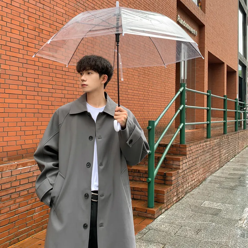 JUNGLE PANDA Trench Coat Unisex-13