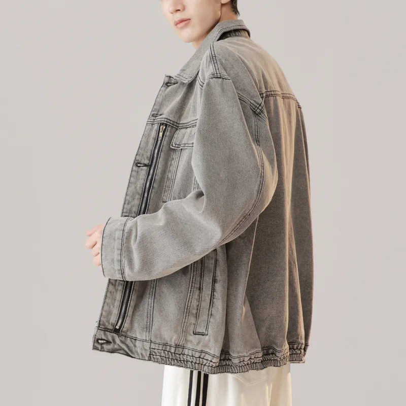 JUNGLE PANDA Denim Jacket Unisex-28