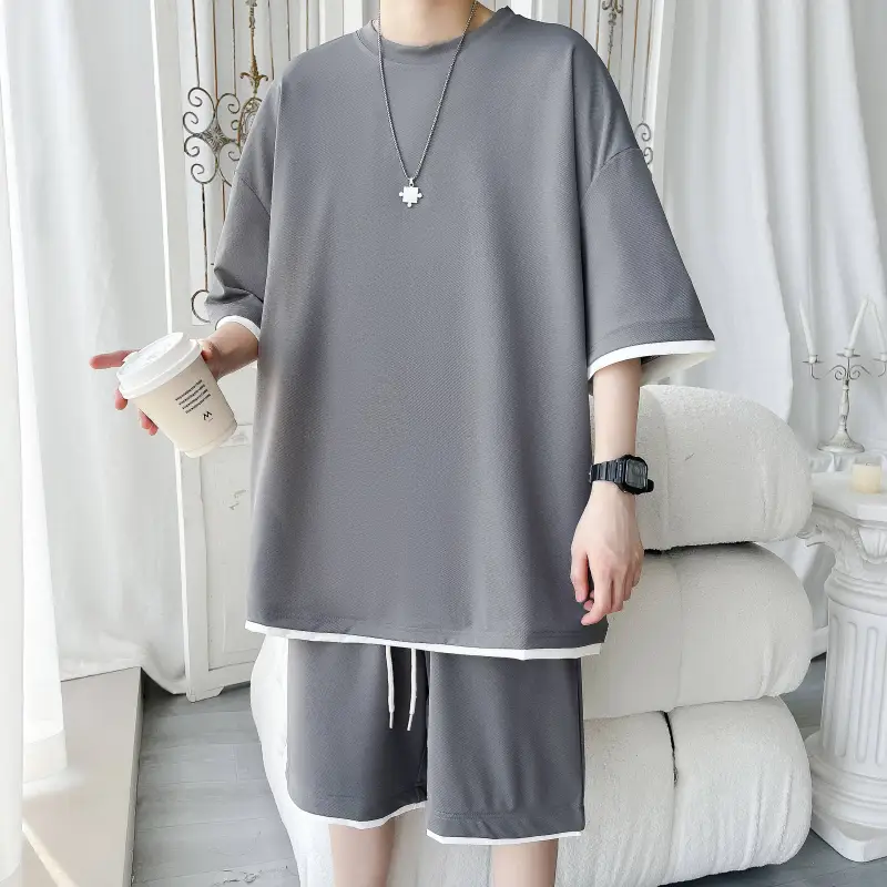 JUNGLE PANDA Casual Sportswear Unisex 2 Piece Set-17