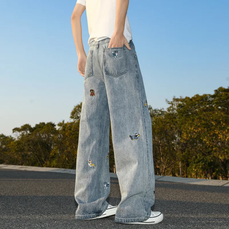 JUNGLE PANDA Jeans Unisex-5
