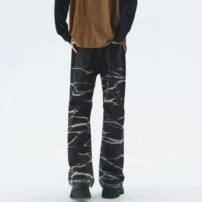 JUNGLE PANDA Jeans Unisex Rusty Red-3