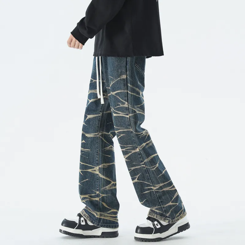 JUNGLE PANDA Jeans Unisex Rusty Red-8