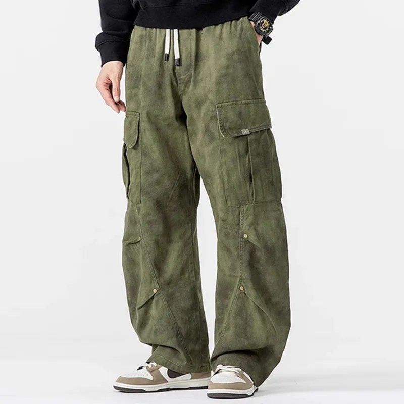 JUNGLE PANDA Cargo Pants Unisex-8