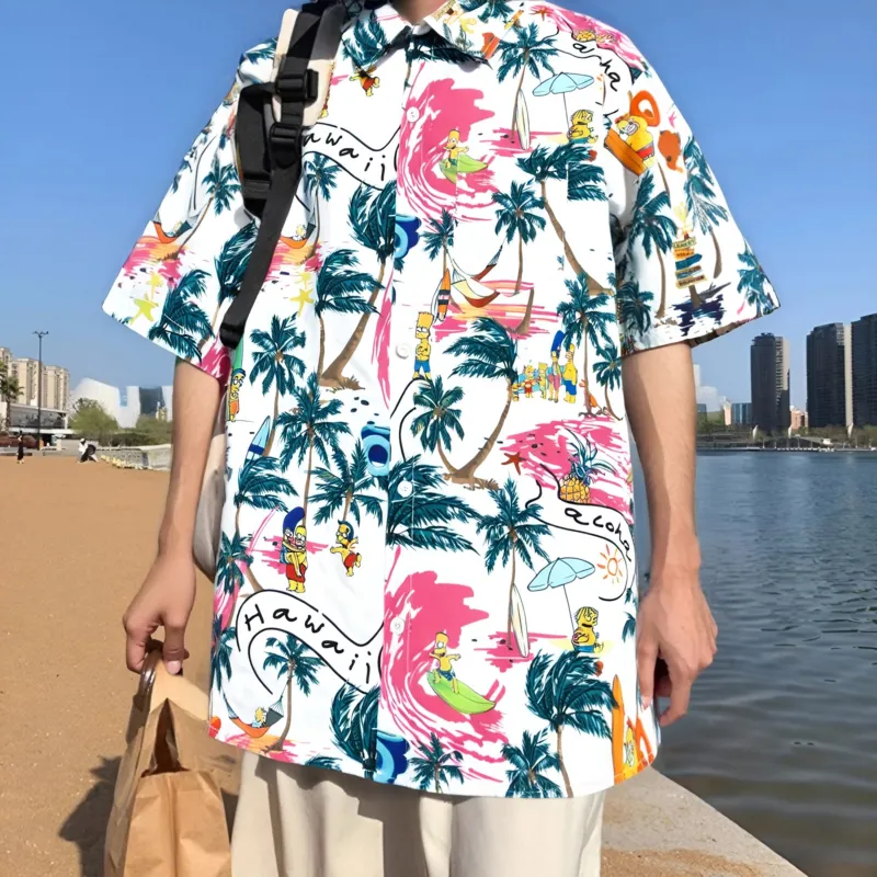 JUNGLE PANDA Shirts Unisex White-2