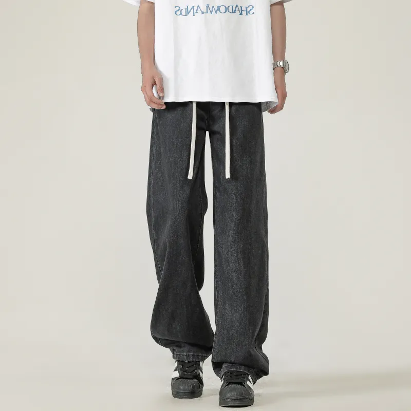 JUNGLE PANDA Jeans Unisex Dark Blue-2