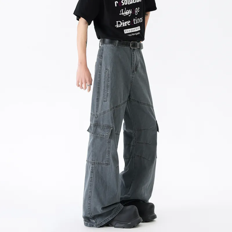 JUNGLE PANDA Cargo Pants Unisex-14