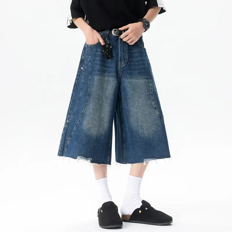 JUNGLE PANDA Denim Shorts Unisex-10