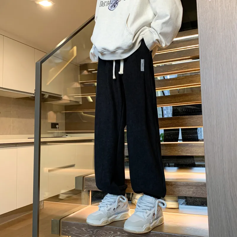 JUNGLE PANDA Knitted Sports Pants Unisex-1