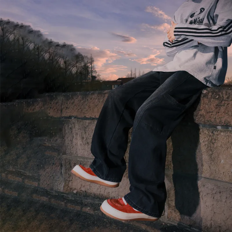 JUNGLE PANDA Jeans Unisex-4