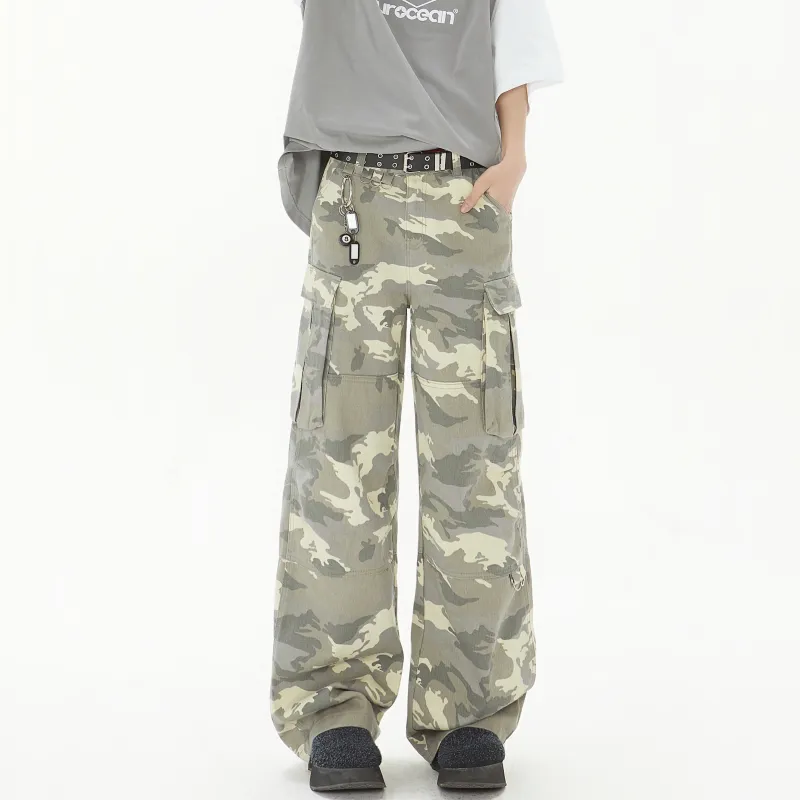 JUNGLE PANDA Cargo Pants Unisex-3