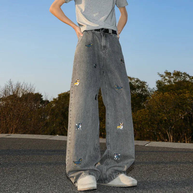JUNGLE PANDA Jeans Unisex-10