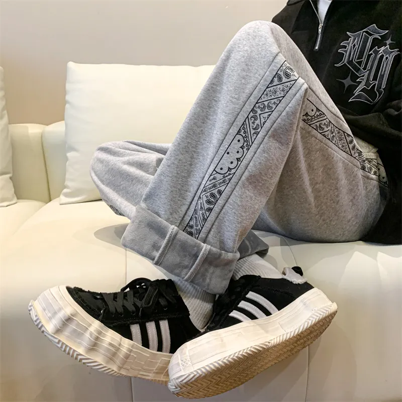 JUNGLE PANDA Knitted Sweatpants Unisex-13