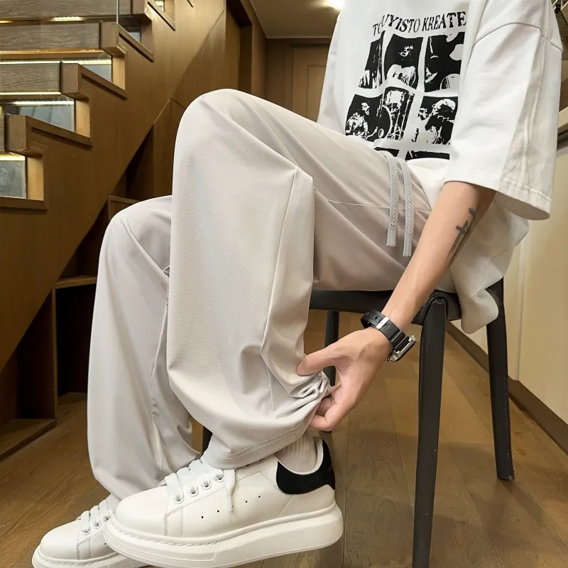 JUNGLE PANDA Knitted Sweatpants Unisex-2