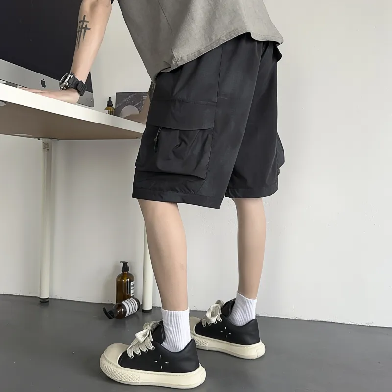 JUNGLE PANDA Cargo Shorts Unisex-9