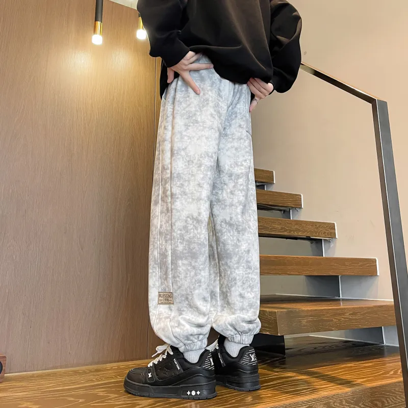 JUNGLE PANDA Knitted Sports Pants Unisex-9