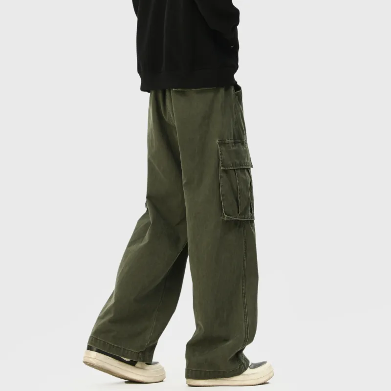 JUNGLE PANDA Knitted Sports Pants Unisex Grass Green-23