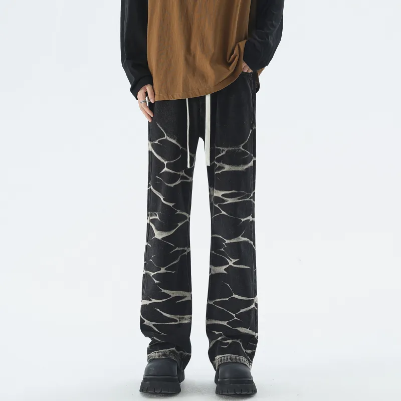 JUNGLE PANDA Jeans Unisex Rusty Red-2