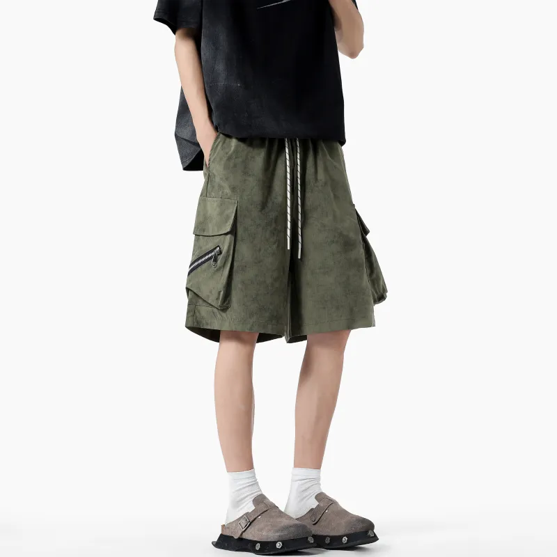 JUNGLE PANDA Cargo Shorts Unisex-12