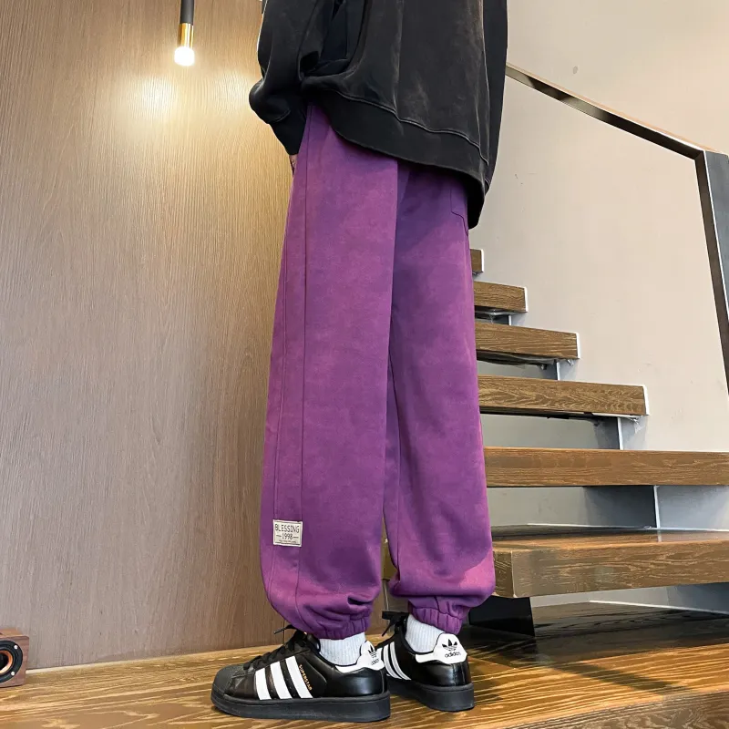JUNGLE PANDA Knitted Sports Pants Unisex-21