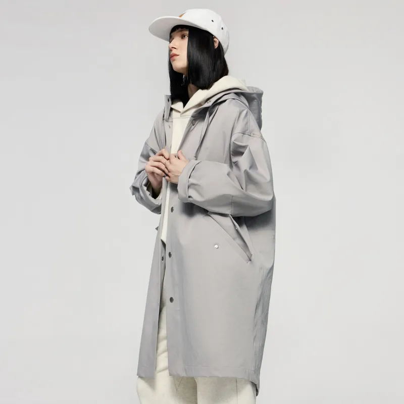 JUNGLE PANDA Trench Coat Unisex-13