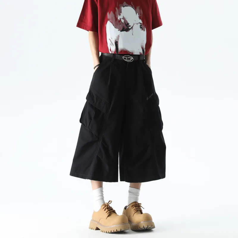 TESTUNG Cargo Shorts Unisex-5