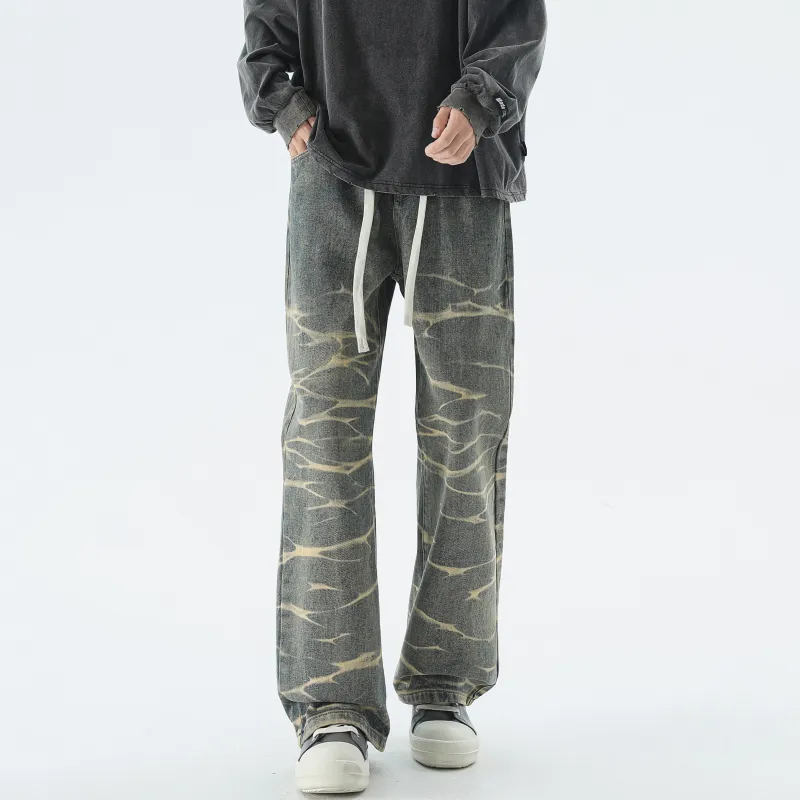 JUNGLE PANDA Jeans Unisex Rusty Red-14