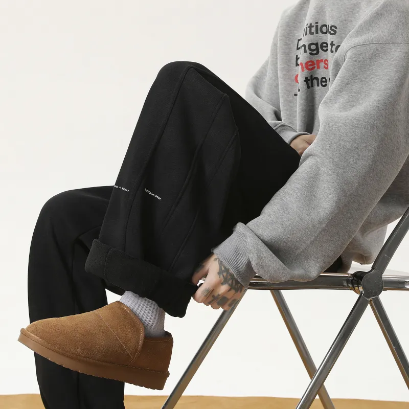 JUNGLE PANDA Knitted Sweatpants Unisex-9