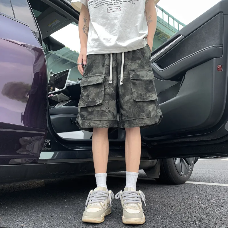 JUNGLE PANDA Casual Shorts Unisex-16