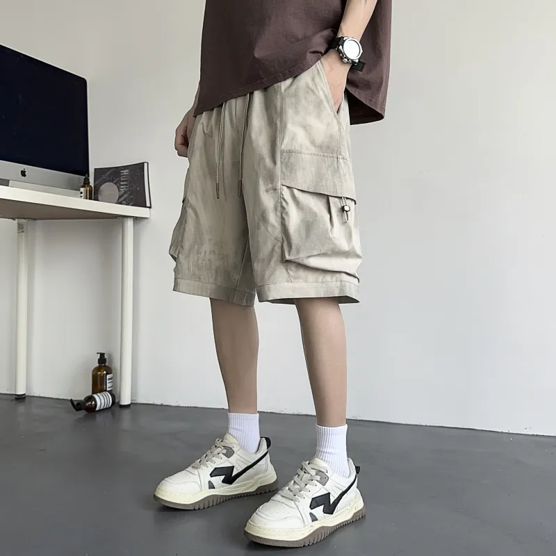 JUNGLE PANDA Cargo Shorts Unisex-4