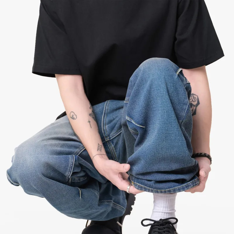 JUNGLE PANDA Jeans Unisex-20