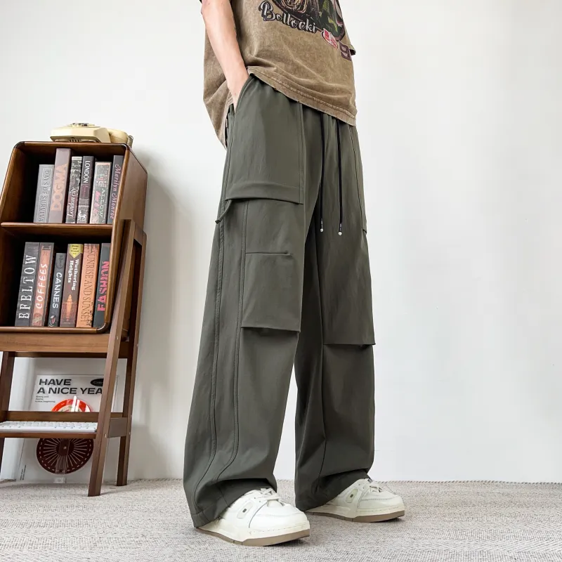 JUNGLE PANDA Cargo Pants Unisex-4
