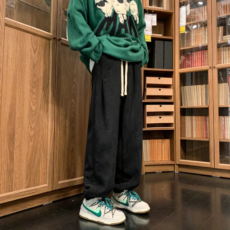 JUNGLE PANDA Knitted Sports Pants Unisex-20