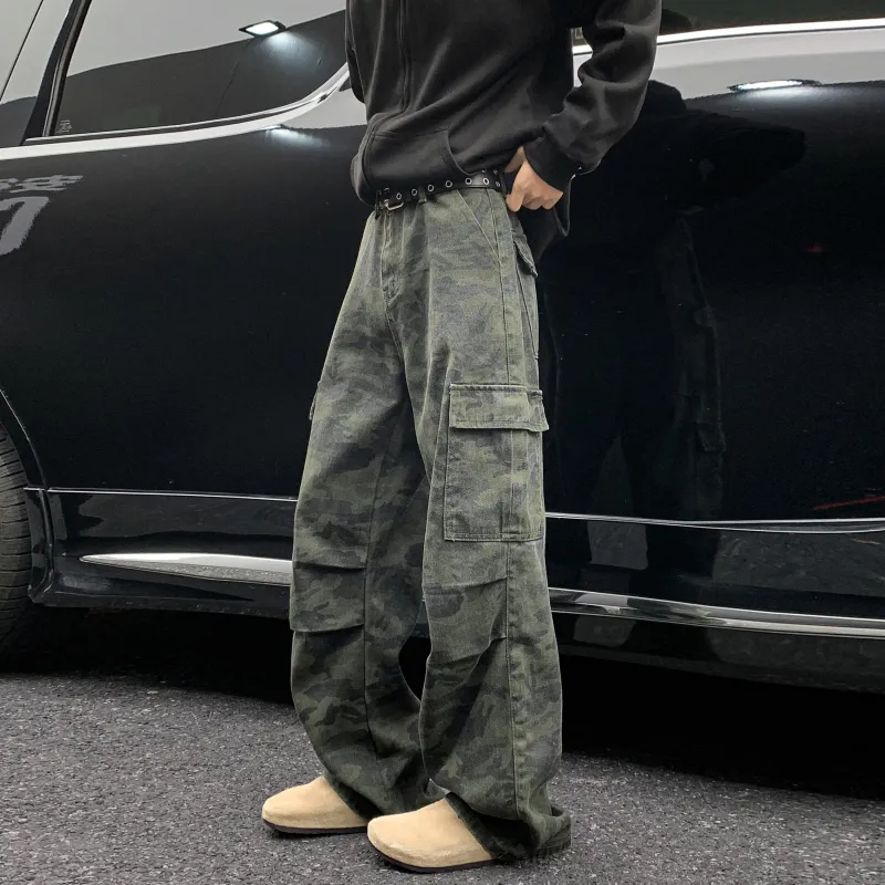 JUNGLE PANDA Cargo Pants Unisex-5