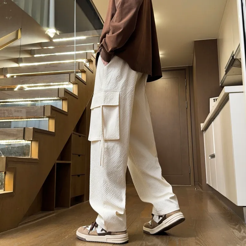 PAINT STAIN Cargo Pants Unisex-33