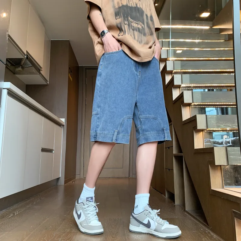 JUNGLE PANDA Denim Shorts Unisex-11