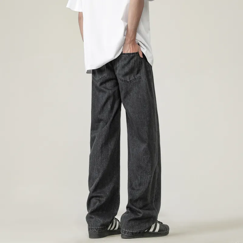 JUNGLE PANDA Jeans Unisex Dark Blue-3