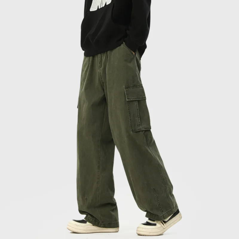 JUNGLE PANDA Knitted Sports Pants Unisex Grass Green-20