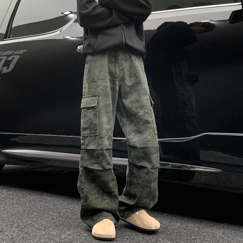 JUNGLE PANDA Cargo Pants Unisex-3