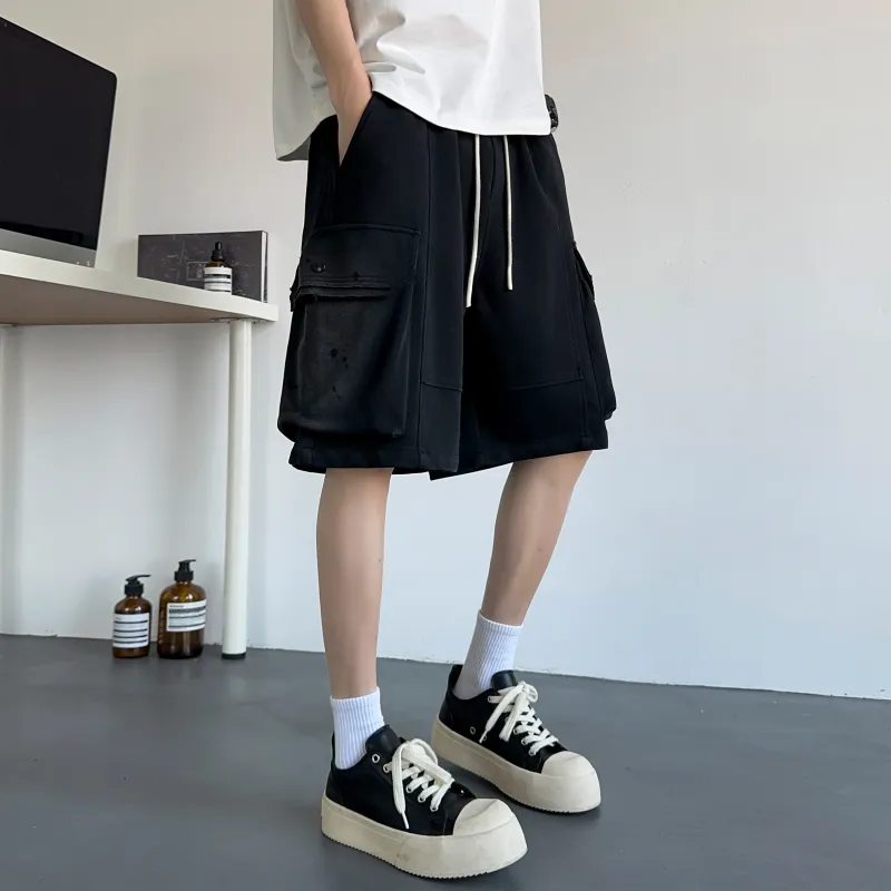 JUNGLE PANDA Cargo Shorts Unisex-8