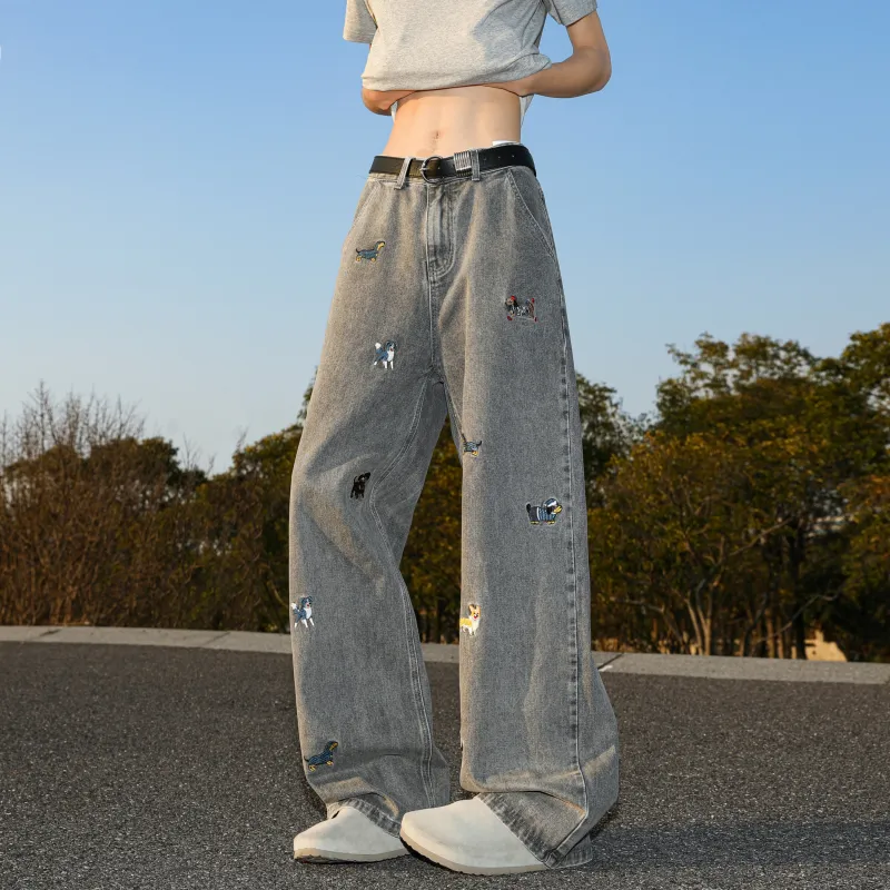 JUNGLE PANDA Jeans Unisex-11