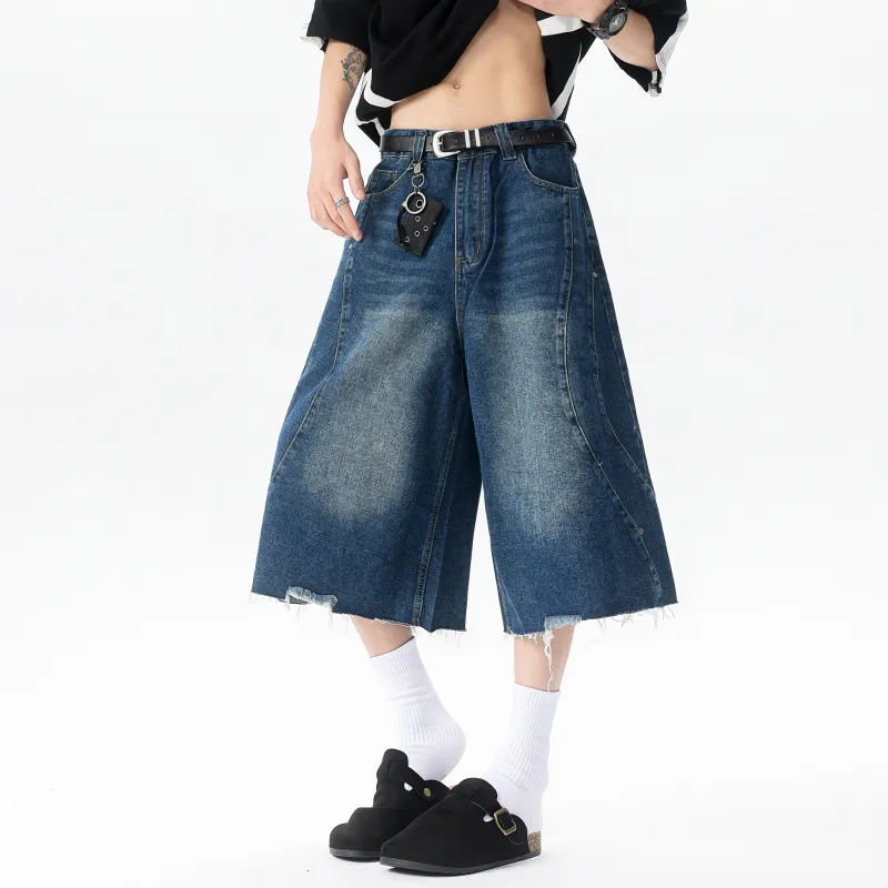 JUNGLE PANDA Denim Shorts Unisex-9